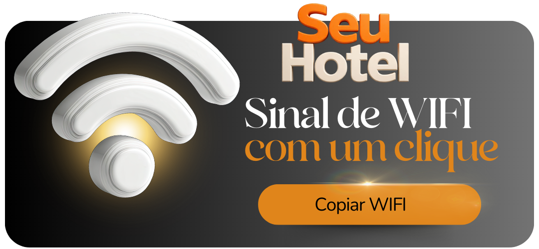 Clique para copiar senha do WiFi